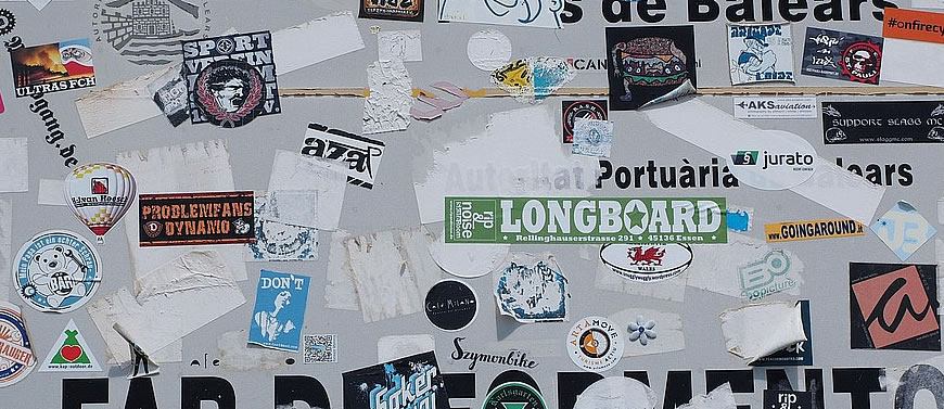 stickers verwijderen van een boek